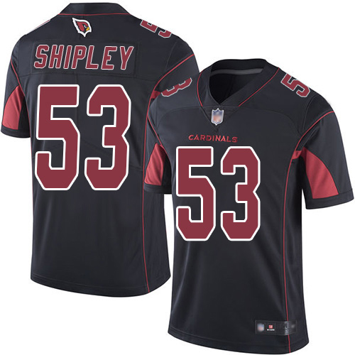 Arizona Cardinals Limited Black Men A.Q. Shipley Jersey NFL Football 53 Rush Vapor Untouchable